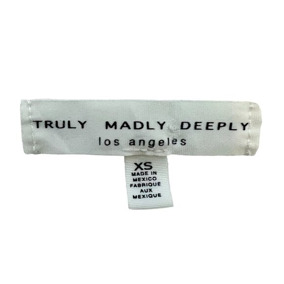 Truly Madly Deeply Peplum tank top - Picture 2 of 4